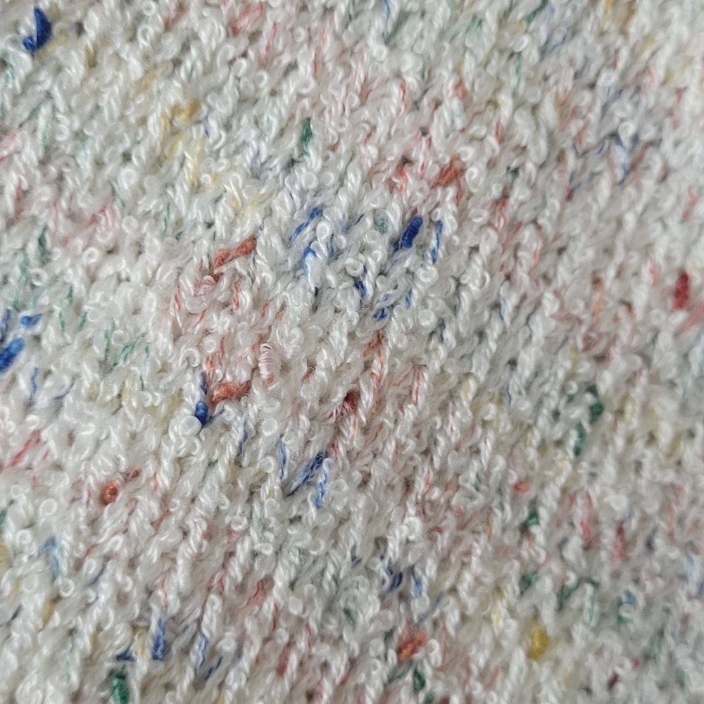 Lulu's Three Button Multi Colored Marled Knit Car… - image 8